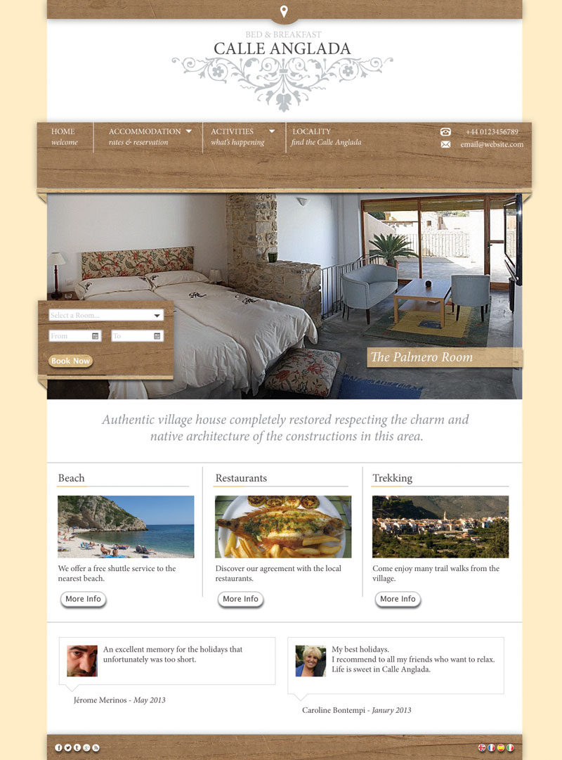 template wordpress calle anglada