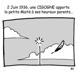MAïTÉ ET LA CIGOGNE