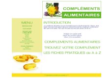 complments alimentaires