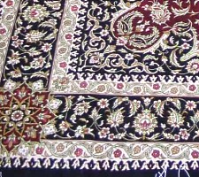 dtail tapis persan